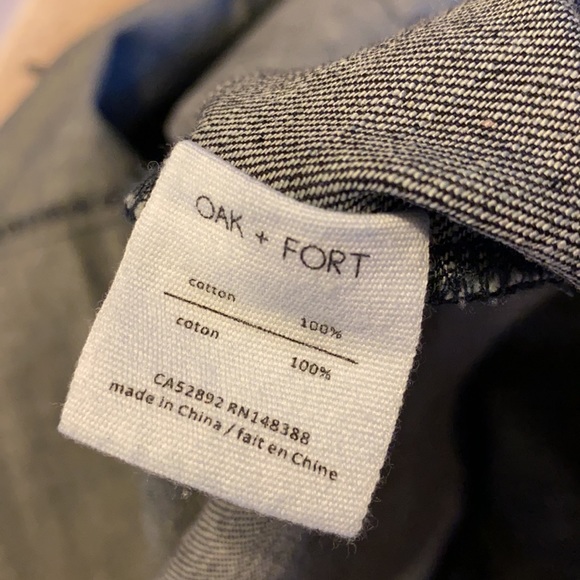 Oak + Fort Denim Shirt Jacket - Picture 4 of 4